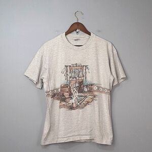 Anvil San Segal Vintage 90's Native Tribal T-Shirt